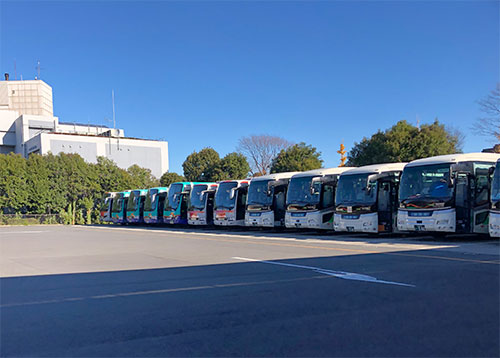 観光バス駐車場について